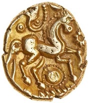 Stater "Late Whaddon Chase type", Celtic Britain, 60 BC - 20 BC reverse image
