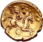 Stater "Rounded Wing", Celtic Britain, 55 BC - 50 BC reverse image