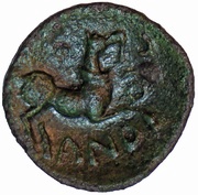 Bronze Unit "Trinovantian Q" - Andoco reverse image