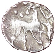 ½ Silver Unit "Corieltauvian D", Celtic Britain, 45 BC - 10 BC reverse image