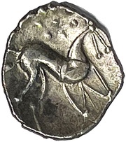 Silver Unit "Corieltauvian D", Celtic Britain, 55 BC - 45 BC reverse image