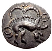 Silver Unit Crown Proto Boar type obverse image