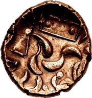 Stater "Corieltauvian H", Celtic Britain, 45 BC - 10 BC reverse image