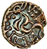 Stater "Corieltauvian N" VEP CORF, Celtic Britain, 5-15 reverse image