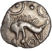 ½ Silver Unit Norfolk Ring Boar type obverse image