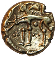 Stater "Icenian A" Norfolk Wolf Left, Celtic Britain, 50 BC - 35 BC reverse image