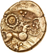 Stater "Icenian B", Celtic Britain, 15 BC - 20 AD reverse image