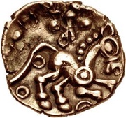 ¼ Stater "Trinovantian J" reverse image
