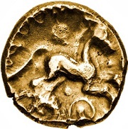Stater "Trinovantian I" - Addedomarus, Celtic Britain, 40 BC - 30 BC reverse image