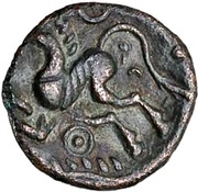 Bronze Unit "Trinovantian L" - Dubnovellaunus reverse image
