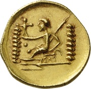 Stater - Lysimachos Kolchis imitation, Central and Eastern Europe (ancient), 100 BC - 200 AD reverse image