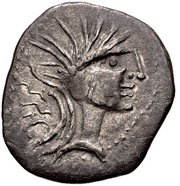 Denarius Jupiter obverse image