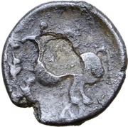 Obol Kapostal Type reverse image