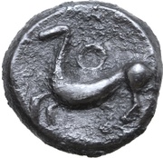 Obol Kapostal Type reverse image
