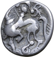 Drachm Kapostal Type reverse image