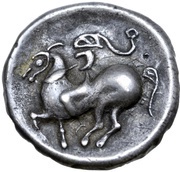 Drachm Kapostal Type, Central and Eastern Europe (ancient), 200 BC - 1 BC reverse image
