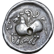 Tetradrachm Kapostal Type, Central and Eastern Europe (ancient), 200 BC - 1 BC reverse image
