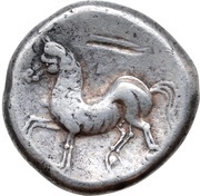 Tetradrachm Warasdin A Type reverse image