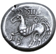 Tetradrachm Brezelohr A Type, Central and Eastern Europe (ancient), 200 BC - 1 BC reverse image