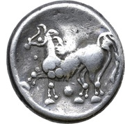 Tetradrachm Verschwommener Type, Central and Eastern Europe (ancient), 200 BC - 1 BC reverse image