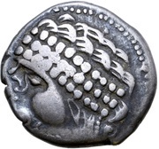 Tetradrachm Augen-Stamm A Type obverse image