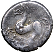 Tetradrachm Augen-Stamm Type, Central and Eastern Europe (ancient), 200 BC - 1 BC reverse image