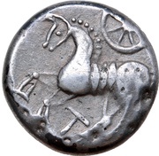 Tetradrachm Wuschelkopf Type, Central and Eastern Europe (ancient), 200 BC - 1 BC reverse image