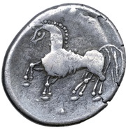 Tetradrachm Unscharfer Type, Central and Eastern Europe (ancient), 200 BC - 1 BC reverse image
