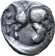 Obol Karlsteiner Art Type, Central and Eastern Europe (ancient), 200 BC - 1 BC reverse image