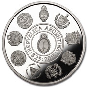 25 Pesos Ibero-American Series - Wiphala flag obverse image