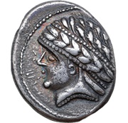 Tetradrachm Kugelreiter Type obverse image