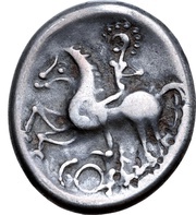 Tetradrachm Copo Type, Central and Eastern Europe (ancient), 200 BC - 1 BC reverse image