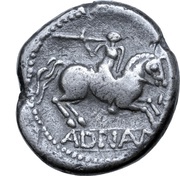 Tetradrachm Adnamati Type, Central and Eastern Europe (ancient), 200 BC - 1 BC reverse image