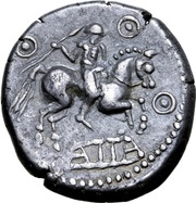 Tetradrachm Atta Type, Central and Eastern Europe (ancient), 200 BC - 1 BC reverse image