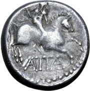 Tetradrachm Atta Type, Central and Eastern Europe (ancient), 100 BC - 1 BC reverse image
