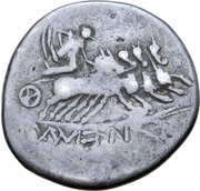 Denarius Hungarian Group, Central and Eastern Europe (ancient), 50 BC - 1 BC reverse image