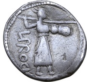 Denarius Hungarian Group, Central and Eastern Europe (ancient), 50 BC - 1 BC reverse image