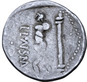 Denarius Hungarian Group, Central and Eastern Europe (ancient), 50 BC - 1 BC reverse image