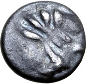 Hemiobol Kugelwange Type obverse image