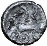 Obol Leierblume Type, Central and Eastern Europe (ancient), 300 BC - 201 BC reverse image