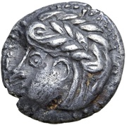 Drachm Verkehrter Lorbeerkranz Type obverse image