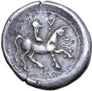 Drachm Dreiecksornament Type, Central and Eastern Europe (ancient), 300 BC - 201 BC reverse image