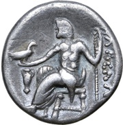 Drachm Alexander III Type, Central and Eastern Europe (ancient), 200 BC - 1 BC reverse image