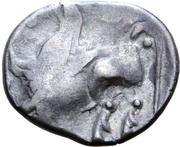 Didrachm Kugelwange Type, Central and Eastern Europe (ancient), 300 BC - 201 BC reverse image