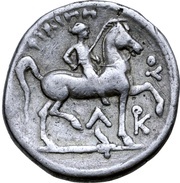 Tetradrachm Siegesreiter Type, Central and Eastern Europe (ancient), 315 BC - 294 BC reverse image