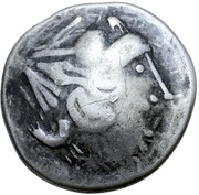 Tetradrachm Sattelkopfpferd Type obverse image