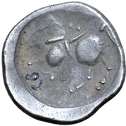 Tetradrachm Sattelkopfpferd Type, Central and Eastern Europe (ancient), 300 BC - 101 BC reverse image