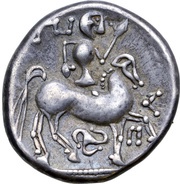 Tetradrachm Triskeles Type, Central and Eastern Europe (ancient), 300 BC - 101 BC reverse image