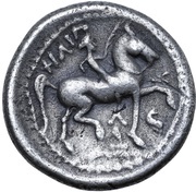 Tetradrachm Unfaithful Legend Type, Central and Eastern Europe (ancient), 300 BC - 201 BC reverse image