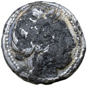 Tetradrachm Roman Numerals Type obverse image